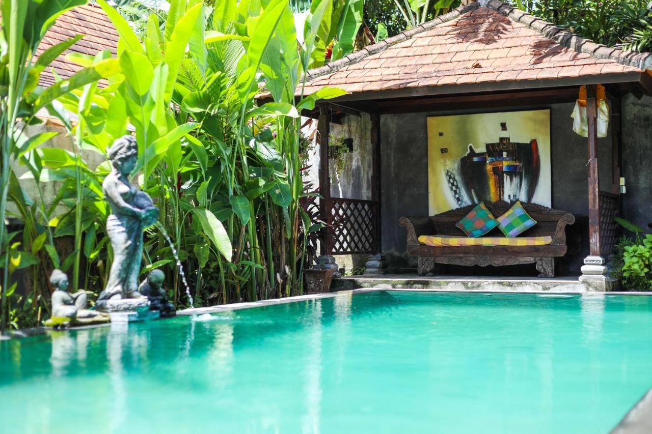Sari Bamboo Bungalows ウブド エクステリア 写真