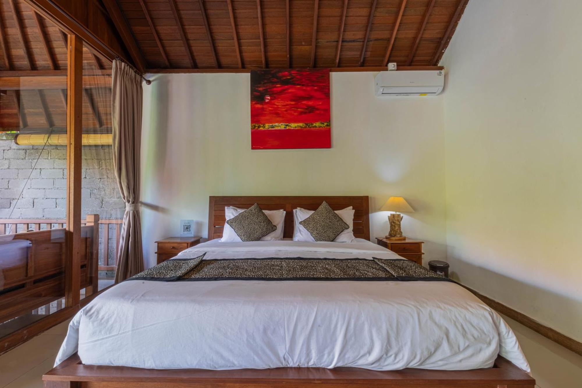 Sari Bamboo Bungalows ウブド 部屋 写真