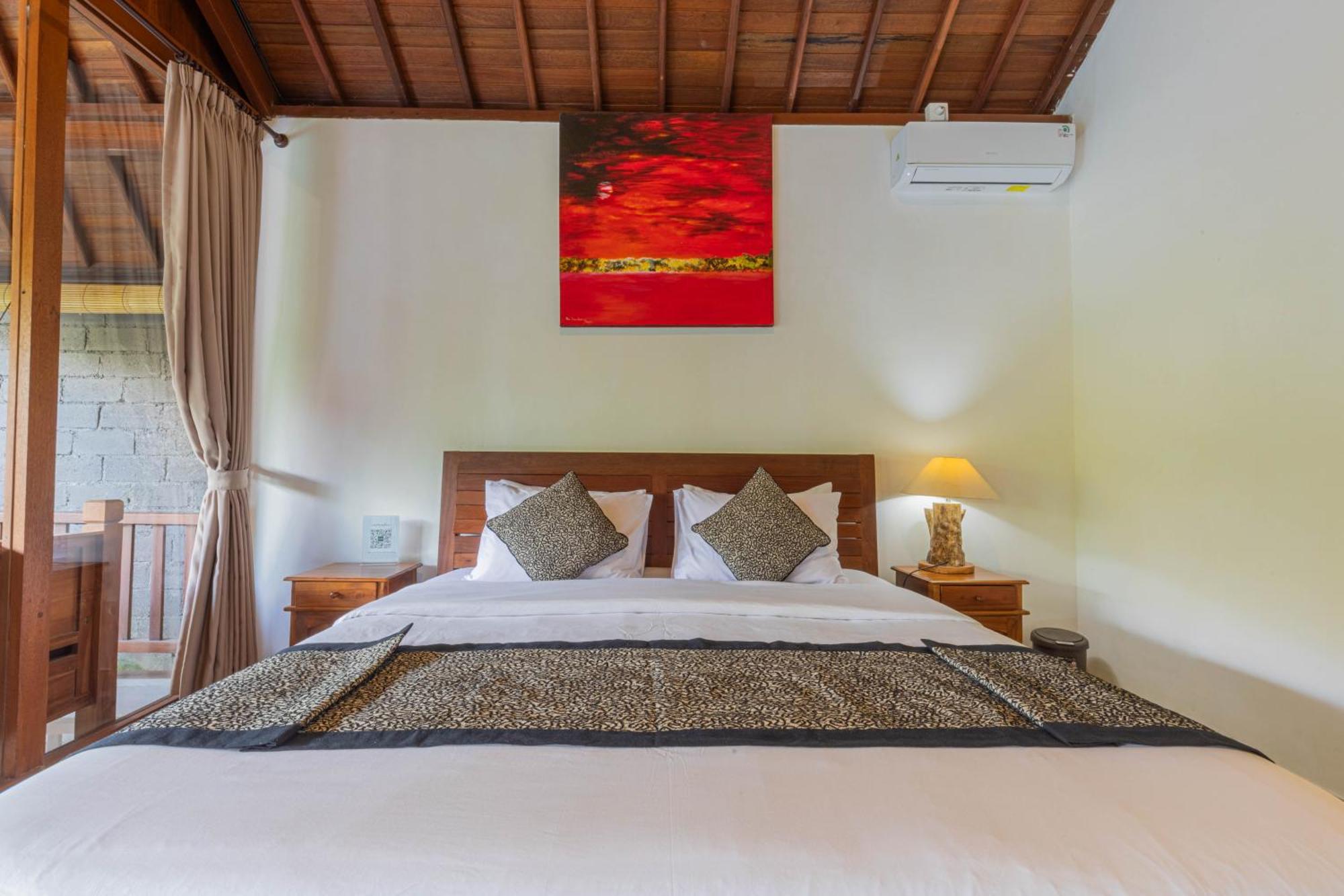 Sari Bamboo Bungalows ウブド 部屋 写真