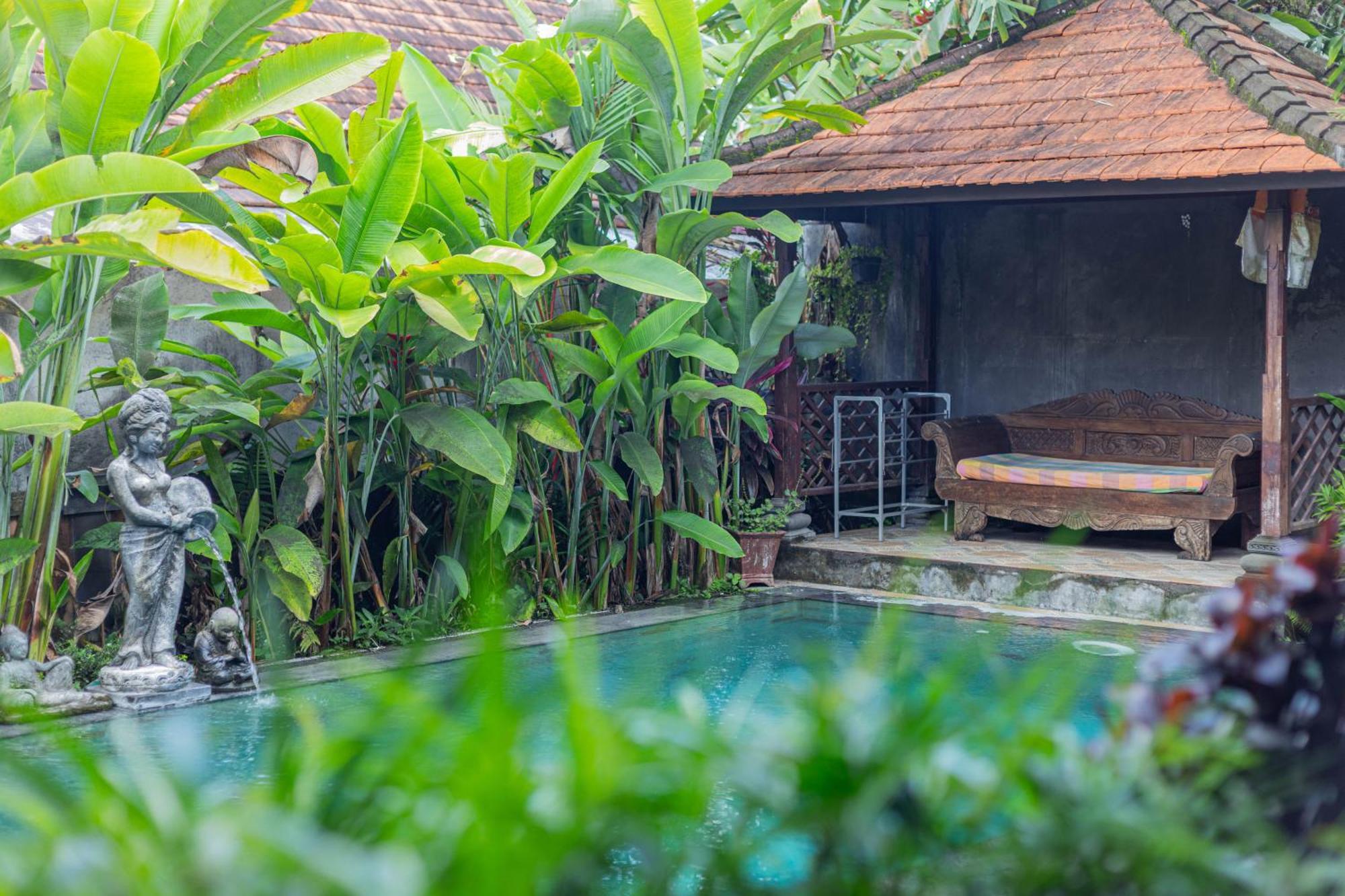 Sari Bamboo Bungalows ウブド 部屋 写真