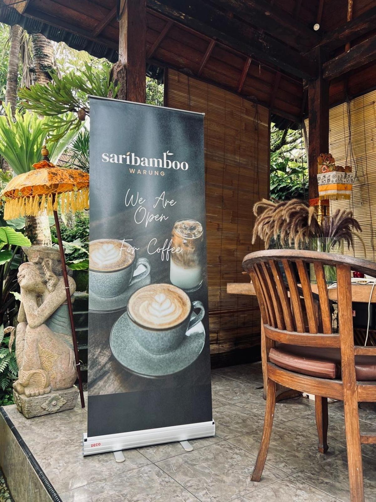 Sari Bamboo Bungalows ウブド エクステリア 写真