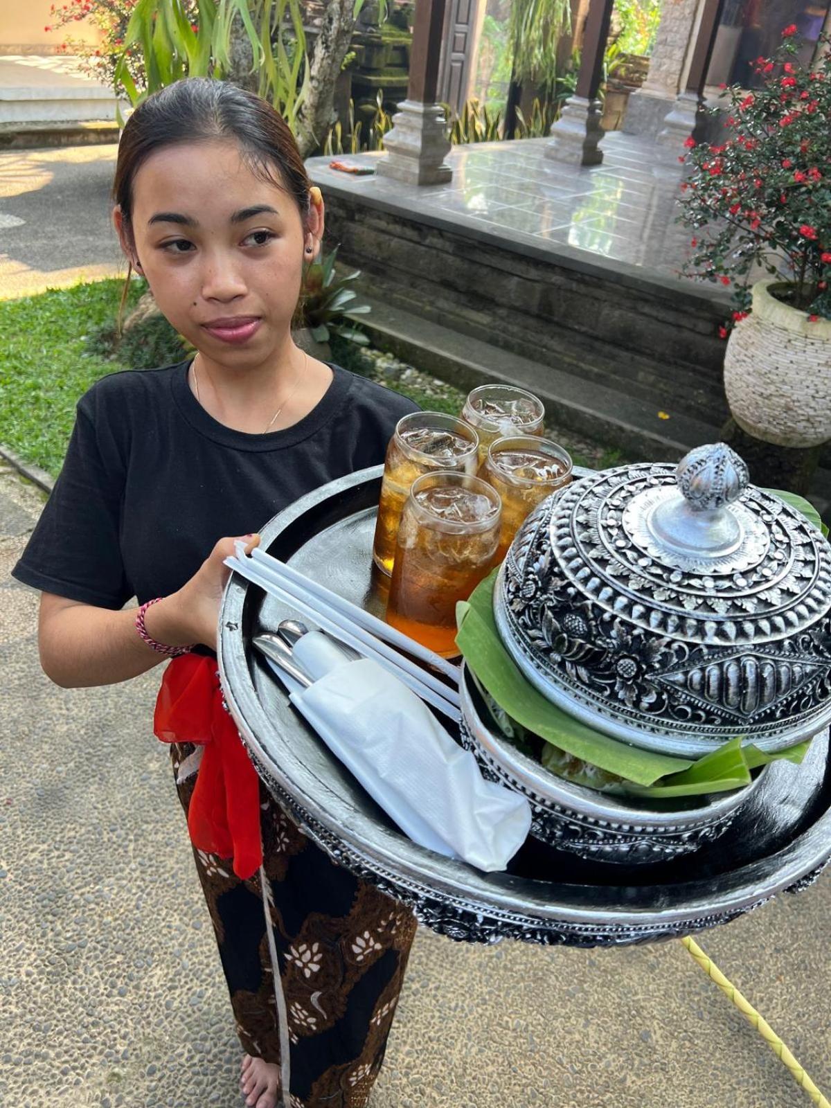 Sari Bamboo Bungalows ウブド エクステリア 写真